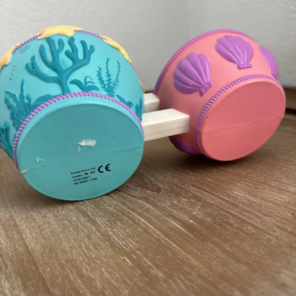 Disney Store The Little Mermaid Under The Sea Replacement Bongo Drums Toy